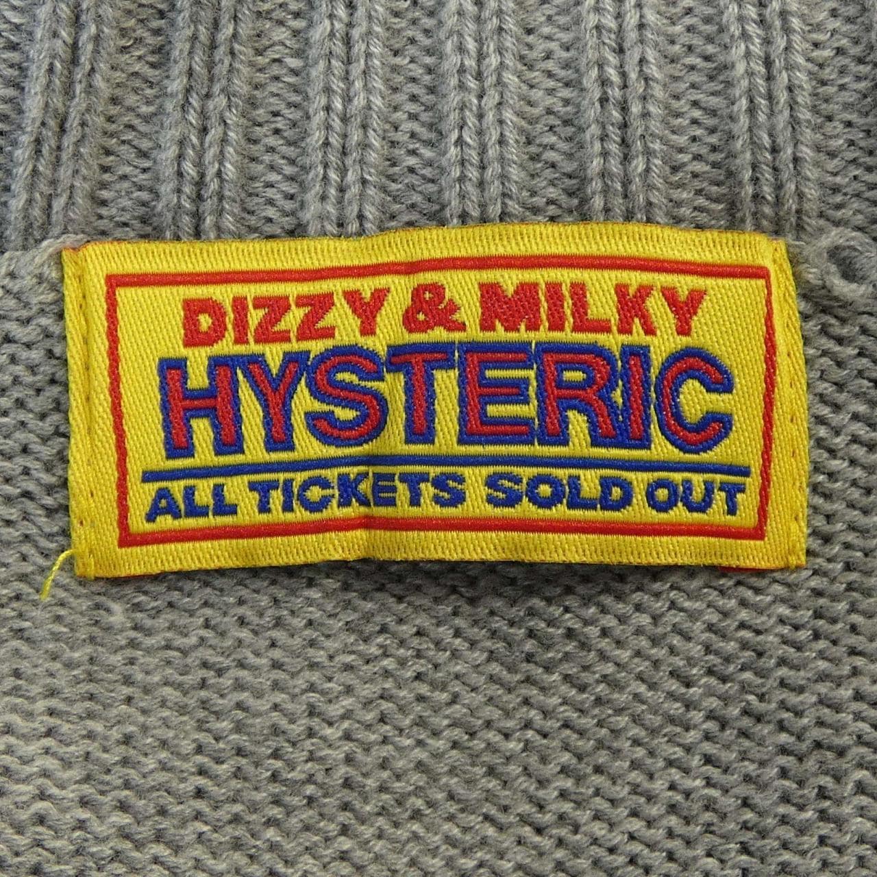 ヒステリックグラマー HYSTERIC GLAMOUR 01221NV01 ニット