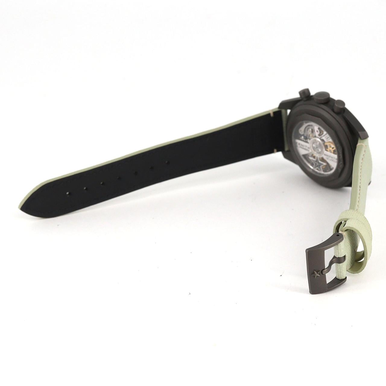 ゼニス クロノマスター リバイバル ポーカーチップ" LIMITED" 97.G383.400/38.C881 TI 自動巻