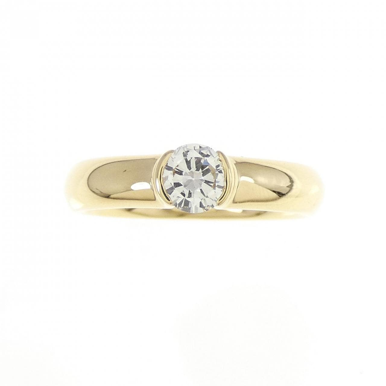 K18YG ダイヤモンド リング 0.304CT