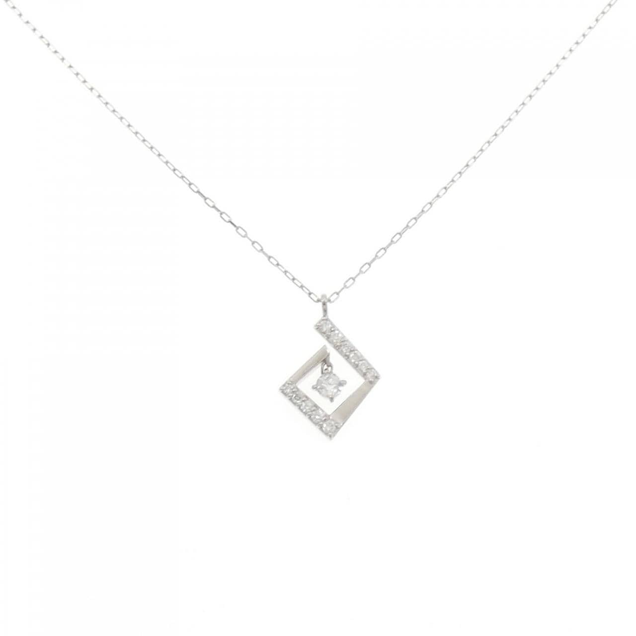 PT900/PT850 ダイヤモンド ネックレス 0.09CT
