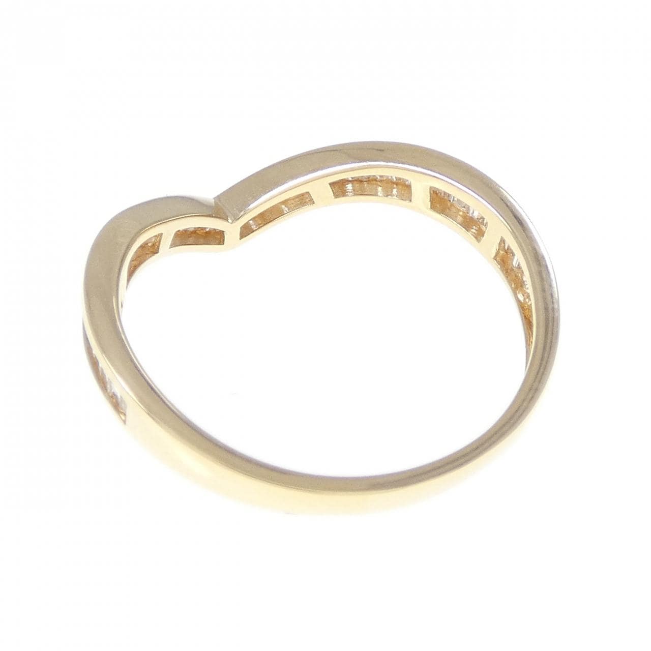 K18YG ダイヤモンド リング 0.30CT