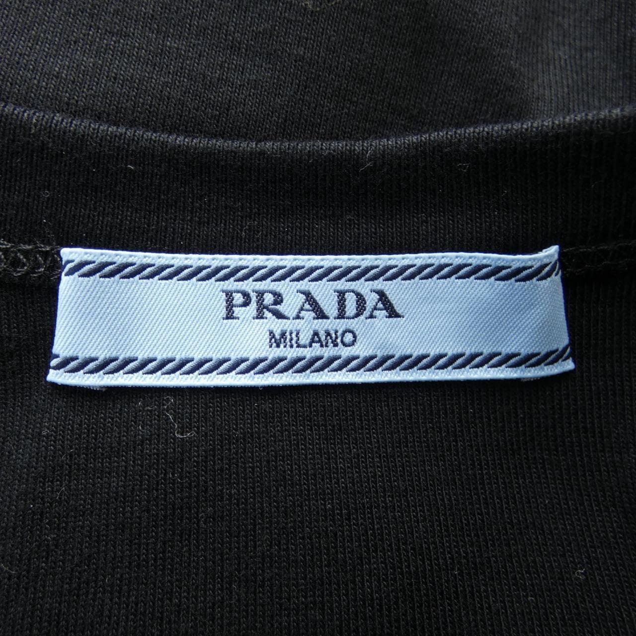 プラダ PRADA トライアングルロゴ リブニット ジャージー タンクトップ 39546X S222 10Z0 タンクトップ
