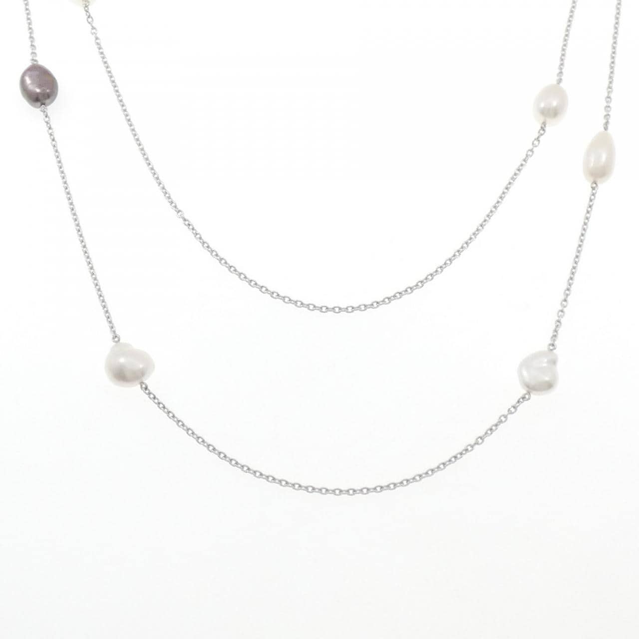 ミキモト 白蝶パール ネックレス