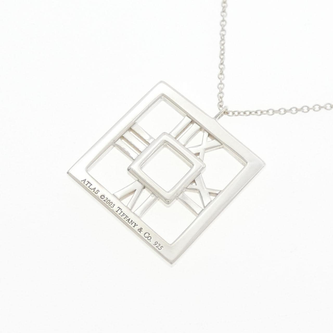 ティファニー アトラス スクウェア ネックレス