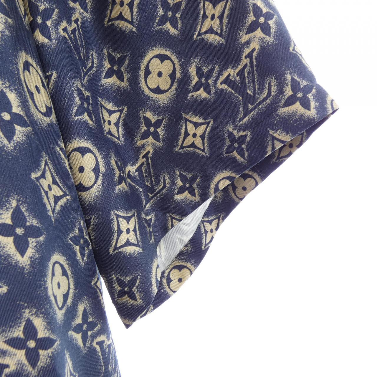 ルイヴィトン LOUIS VUITTON モノグラムシルクショーツショートスリーブシャツ HPS34WZ49 S/Sシャツ