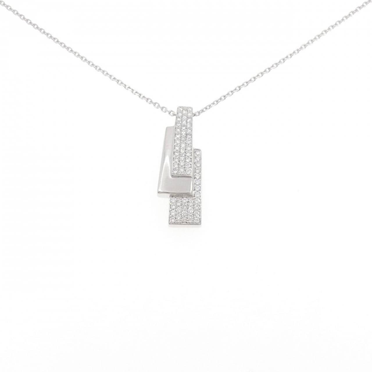 キャサジ ダイヤモンド ネックレス 0.78CT