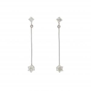 PT900 ダイヤモンド ピアス 0.36CT
