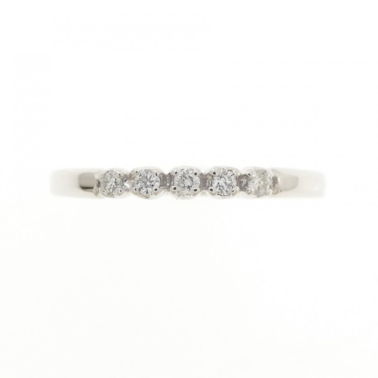 K14WG ダイヤモンド リング 0.07CT