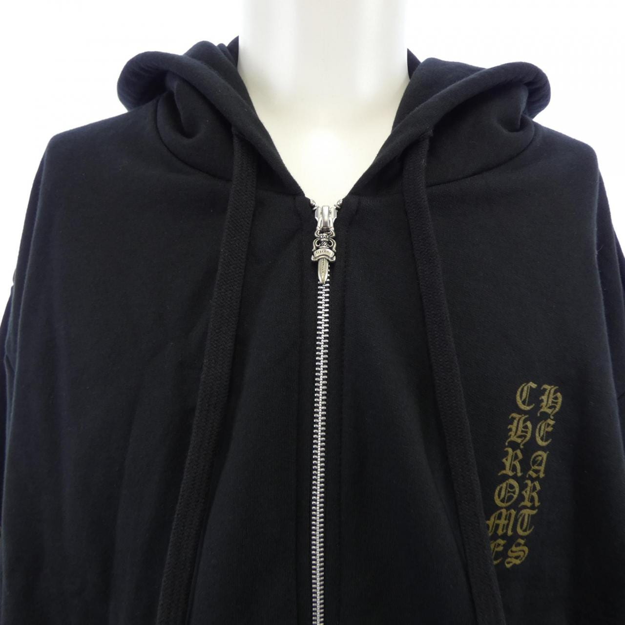 クロムハーツ CHROME HEARTS ヴァーティカルロゴ VERTICAL LOGO 408011873******01V パーカー