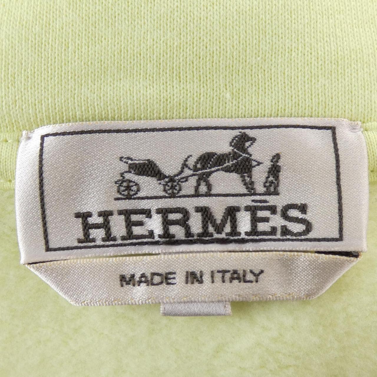 エルメス HERMES フーデッドパーカ レザーパッチ　シュヴォー･アン･シンメトリー *31-5764 パーカー