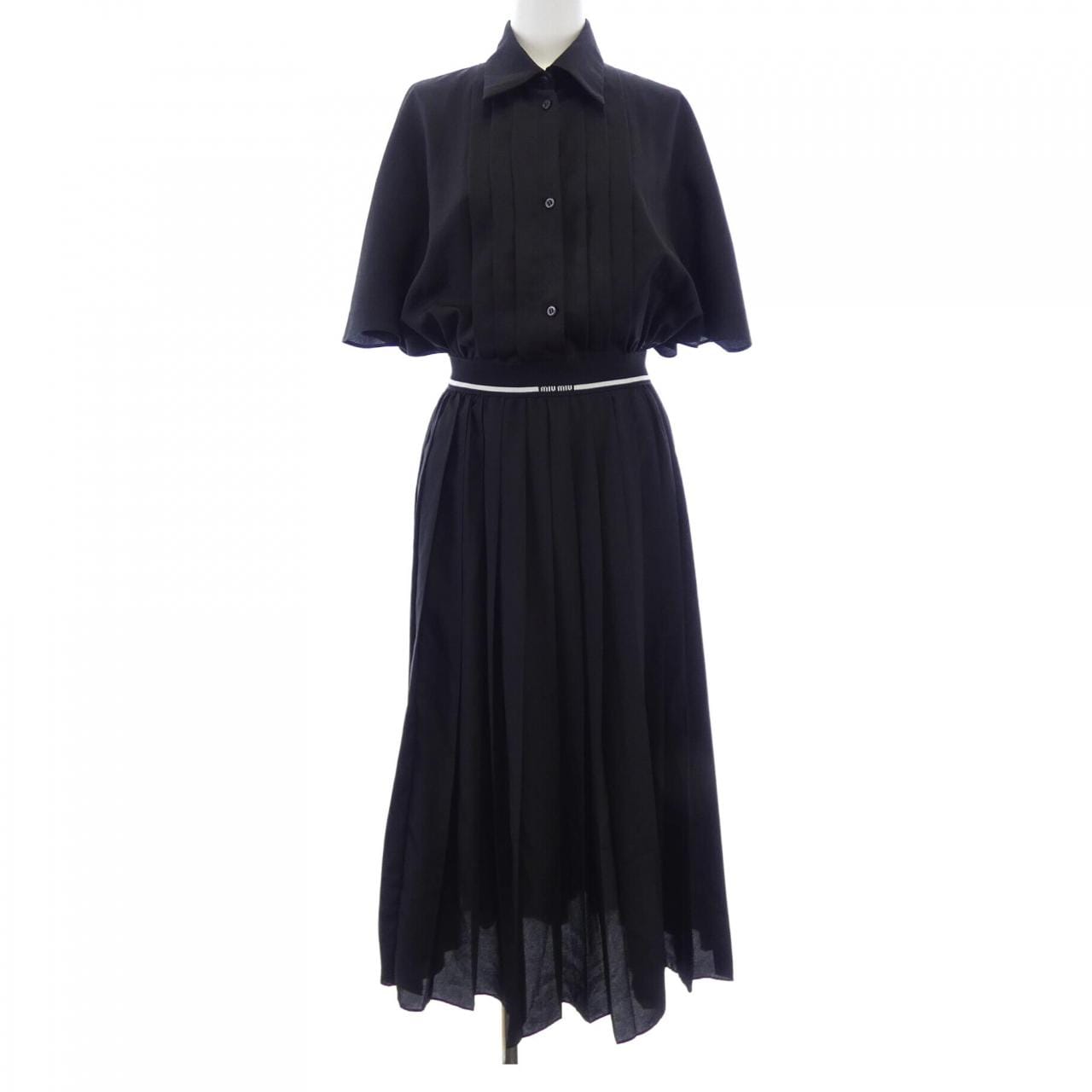 ミュウミュウ MIU MIU MIU MIU ロゴ DNA021 12W3 ワンピース