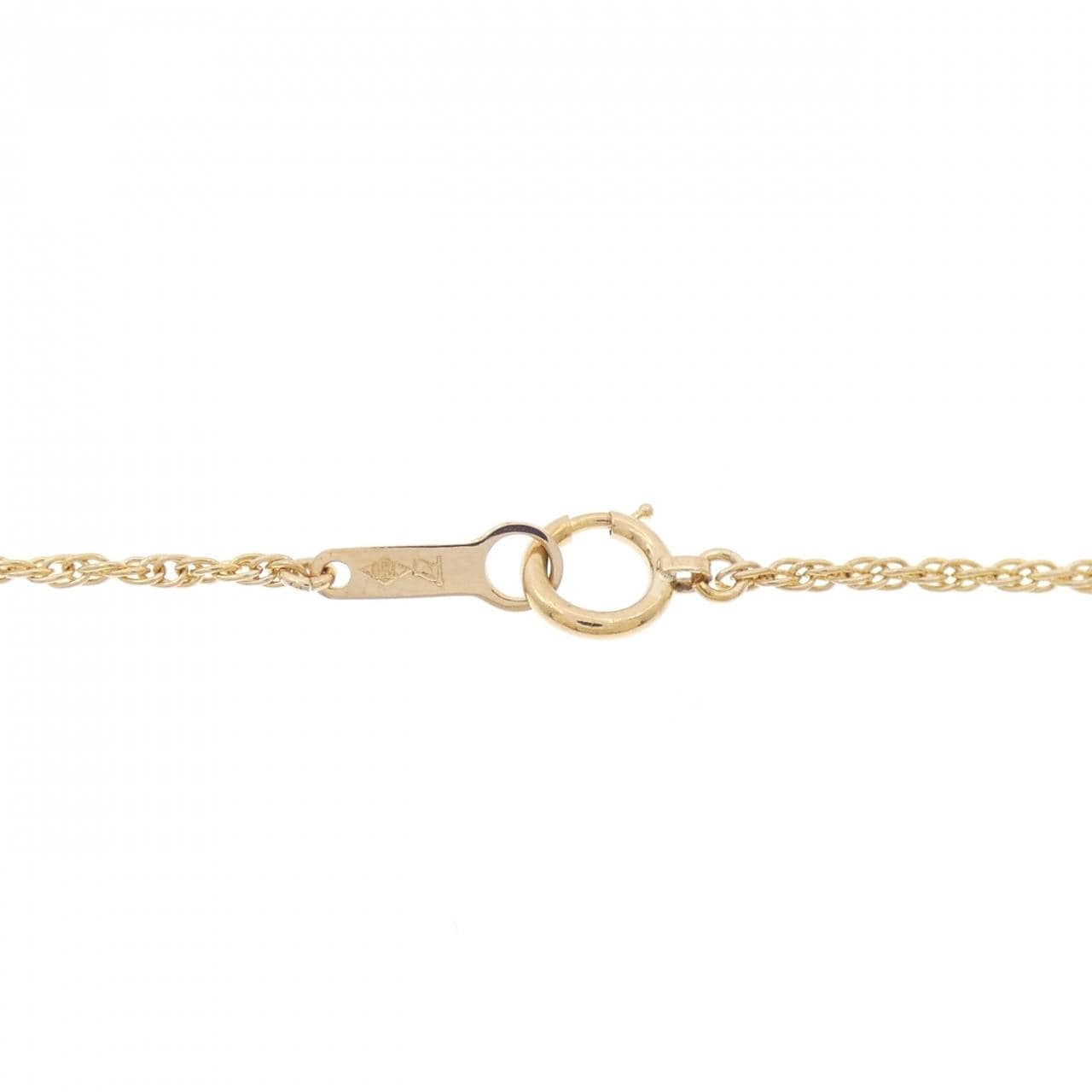 K18YG chain necklace