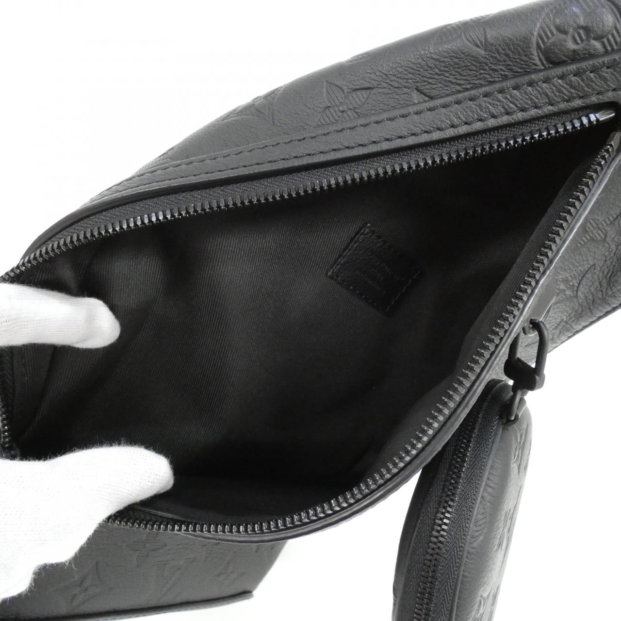 ルイヴィトン モノグラム シャドウ デュオ スリングバッグ M21890 ショルダーバッグ