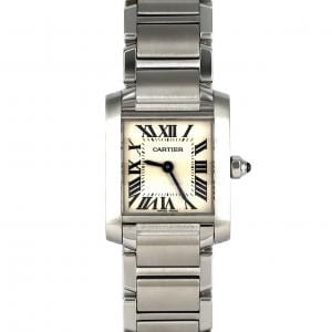 カルティエ タンクフランセーズSM W51008Q3 SS クォーツ