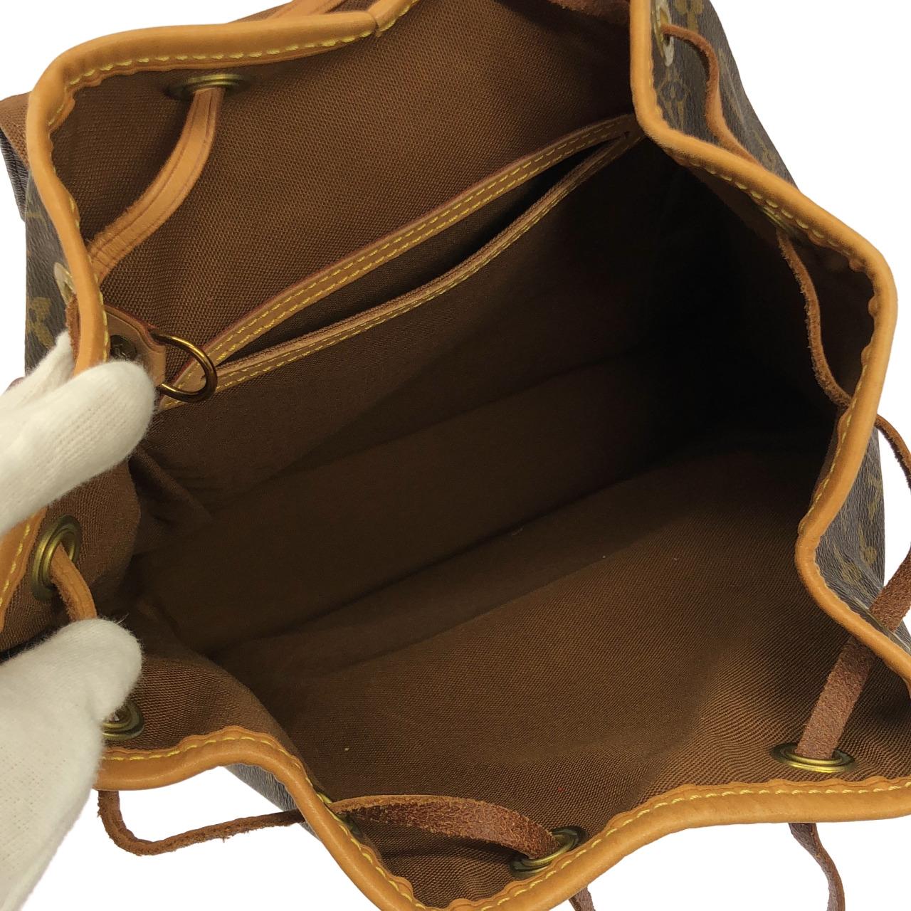 ルイヴィトン モノグラム モンスリ MM M51136 リュックサック