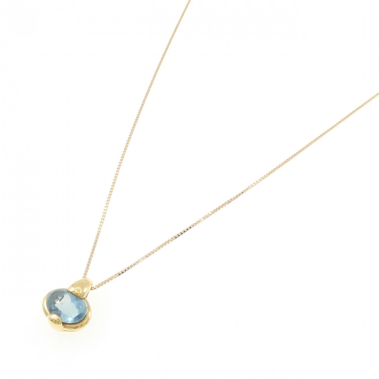 ミキモト アクアマリン ネックレス 1.39CT