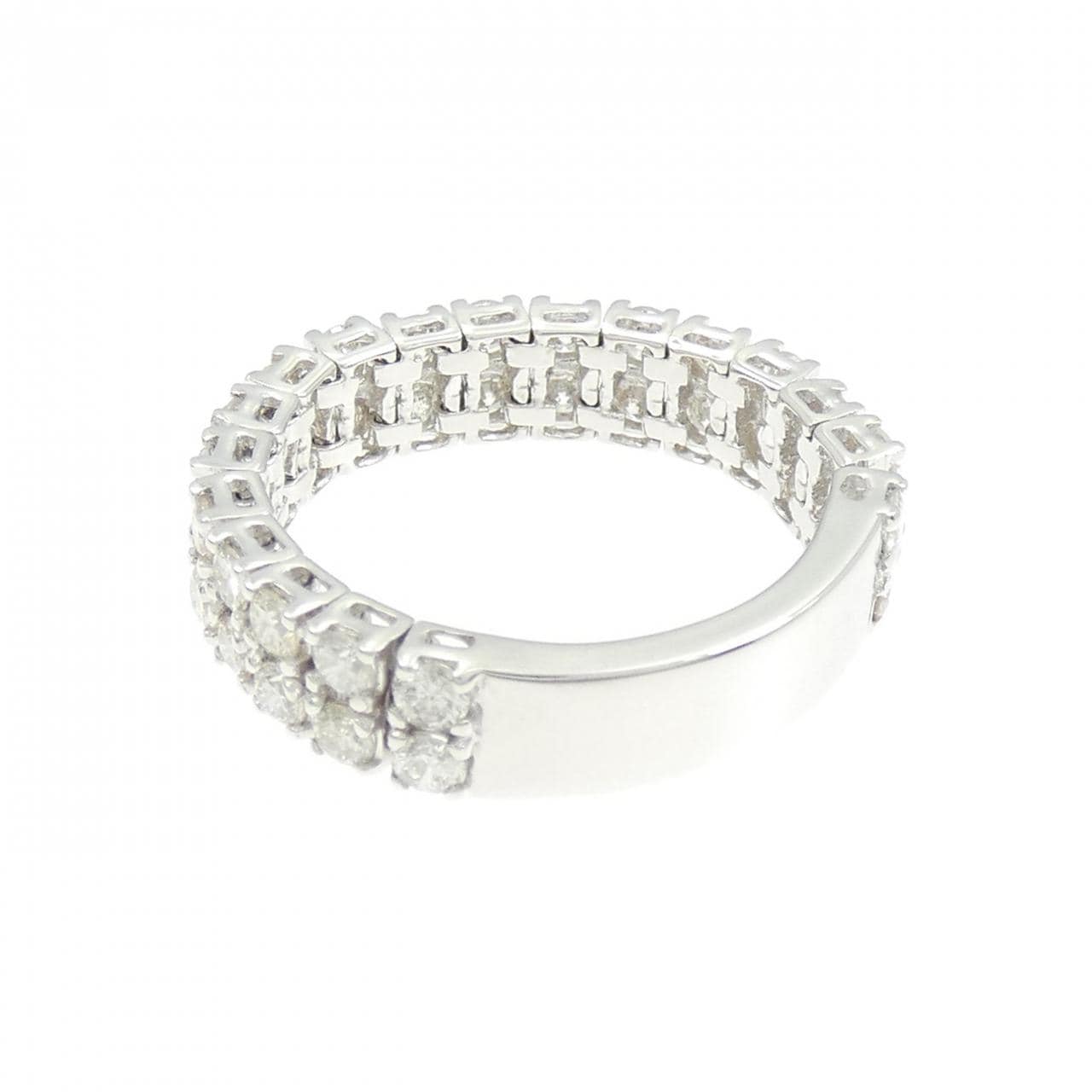 K18WG ダイヤモンド リング 1.26CT