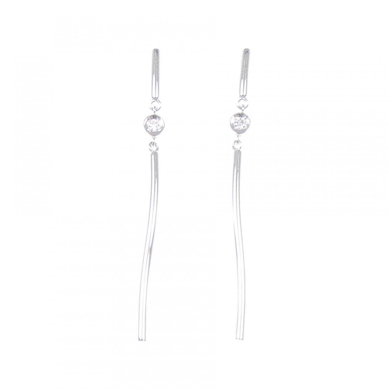 スタージュエリー ダイヤモンド ピアス 0.06CT