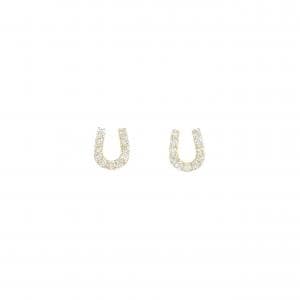 カサハラ マスミ ダイヤモンド ピアス 0.10CT