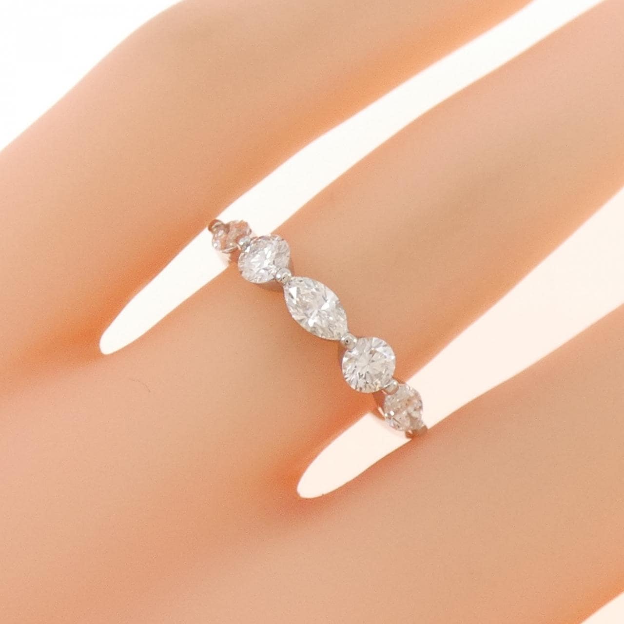 PT900 ダイヤモンド リング 0.79CT