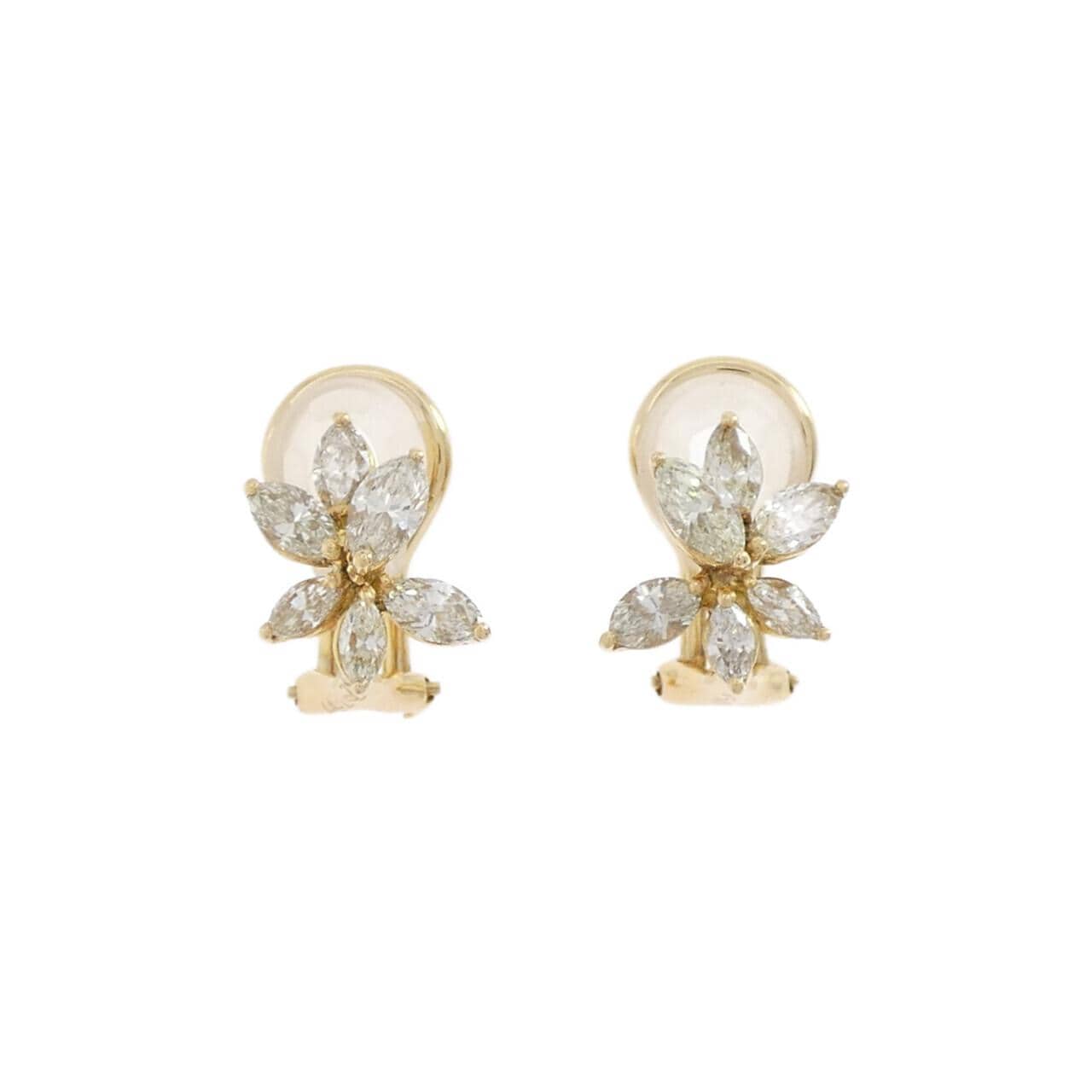 750YG ダイヤモンド ピアス 1.26CT