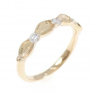 K18PG ダイヤモンド リング 0.15CT