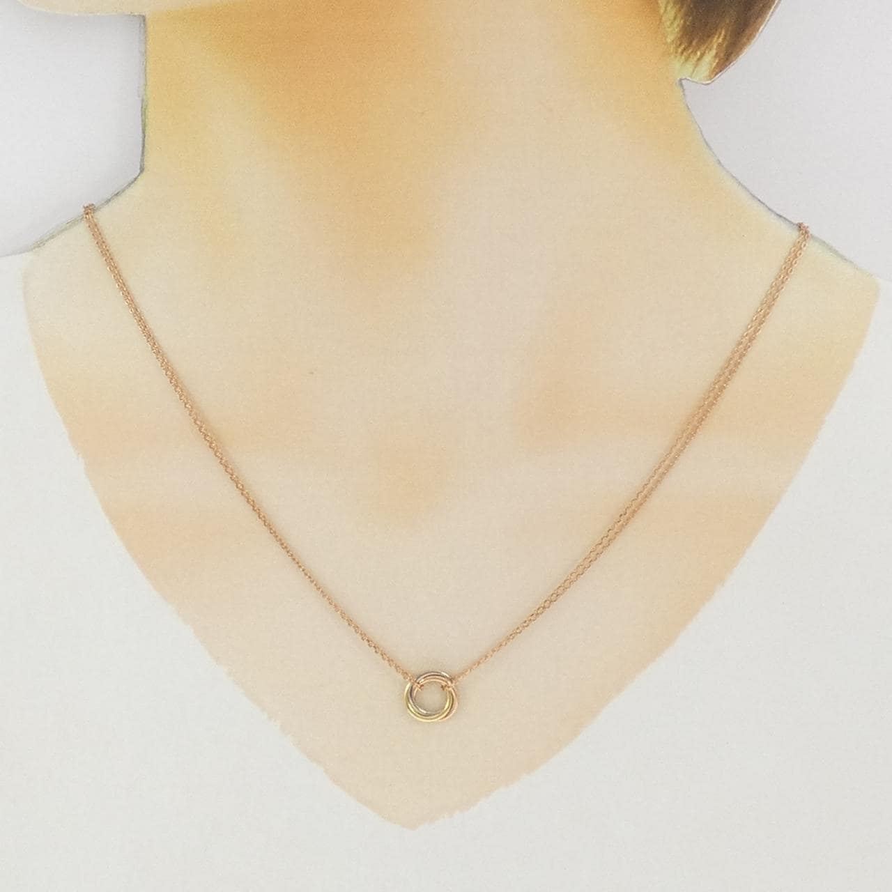 カルティエ トリニティ ネックレス