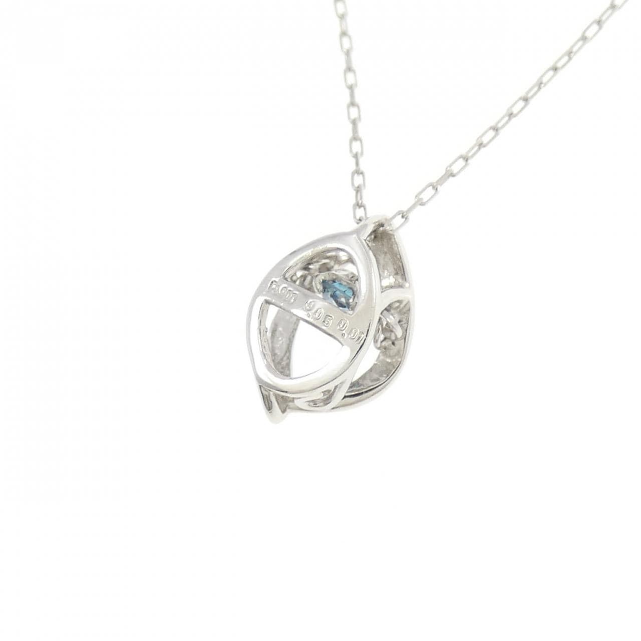 PT900/PT850 ダイヤモンド ネックレス 0.05CT