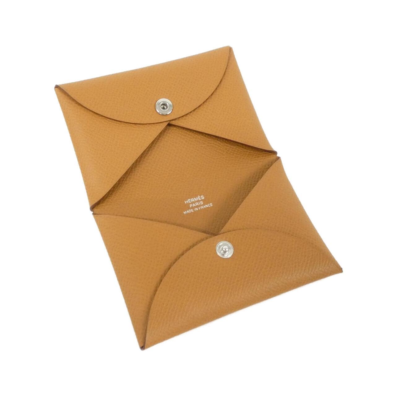 【未使用品】エルメス カルヴィ 044164CK カードケース