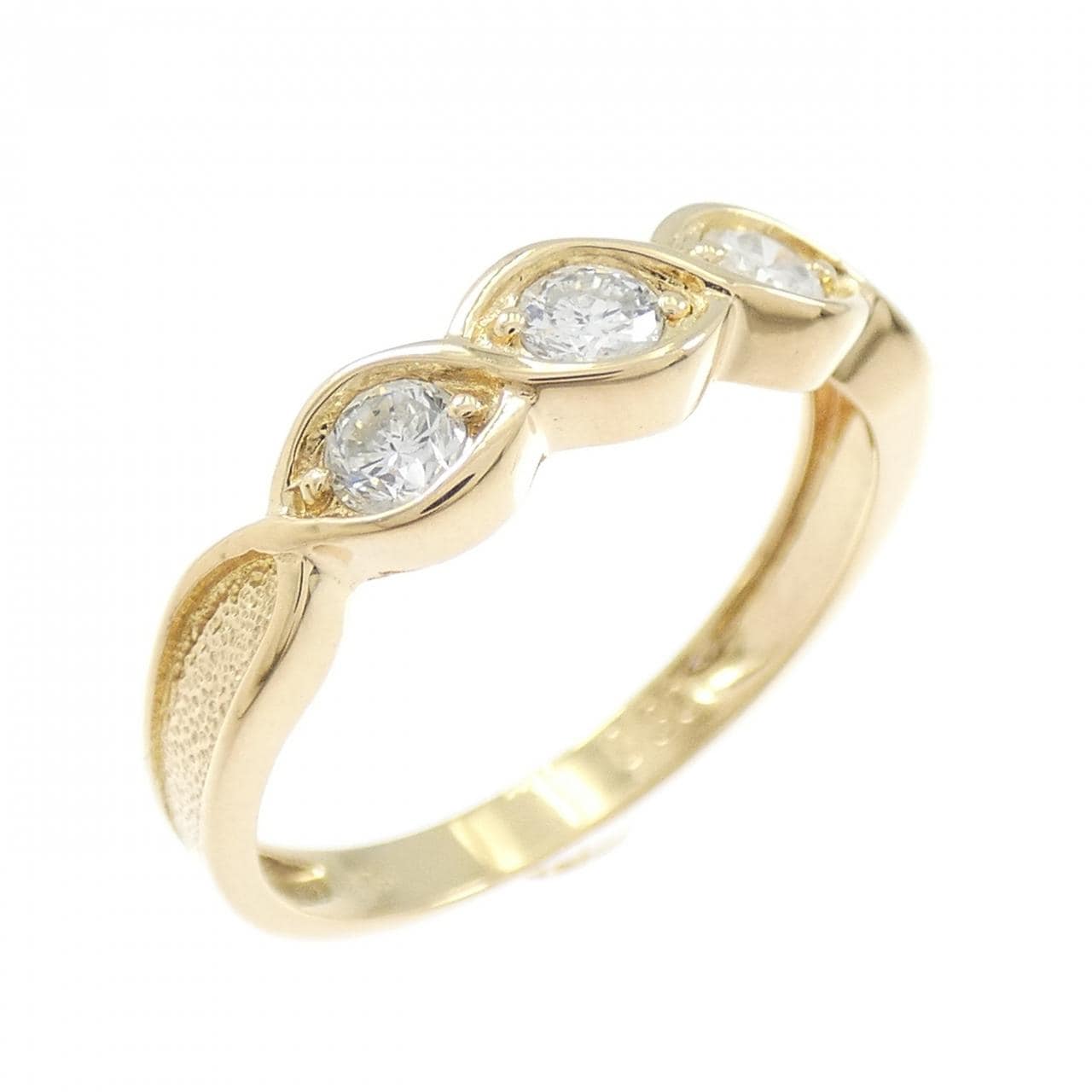 K18YG ダイヤモンド リング 0.30CT