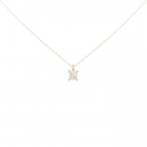 K18PG ダイヤモンド ネックレス 0.15CT