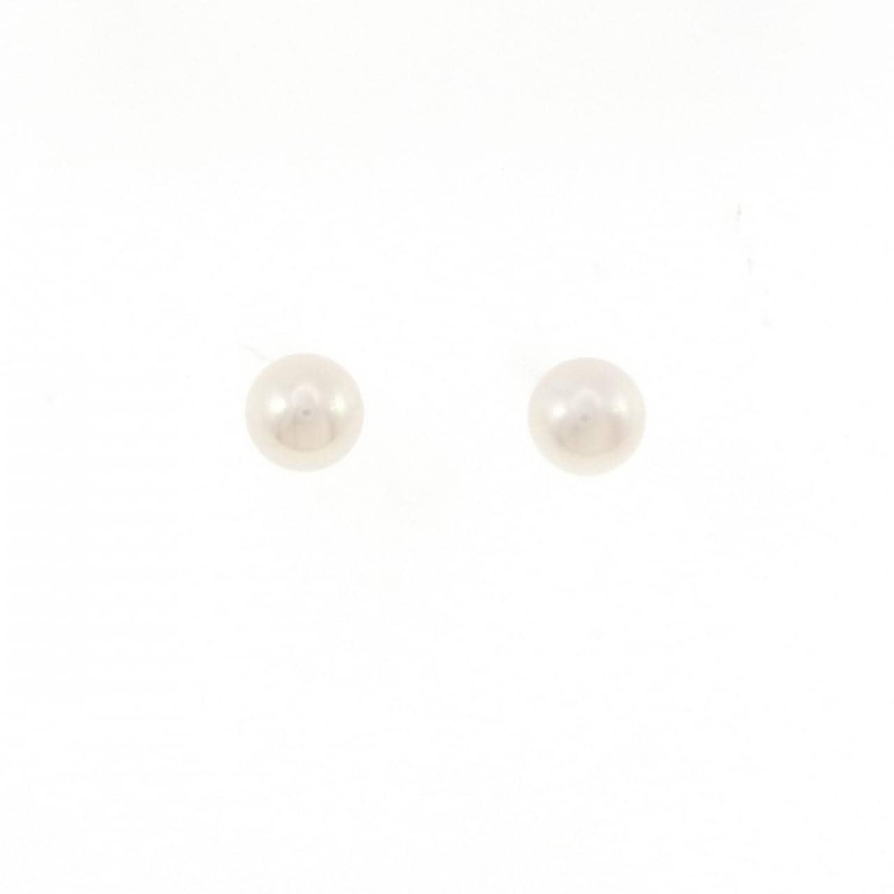 K14WG アコヤパール ピアス 6.5mm