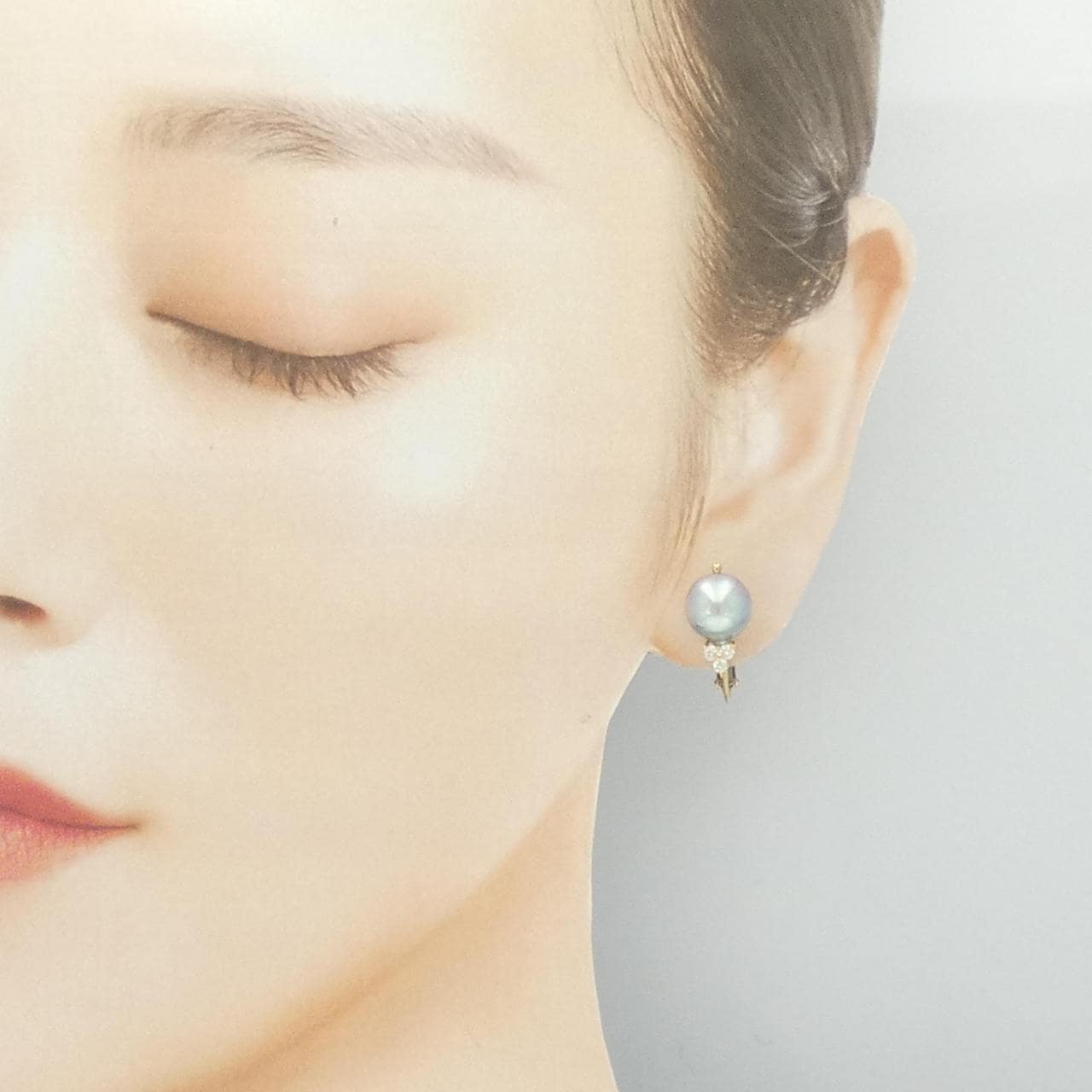 K18YG アコヤパール イヤリング