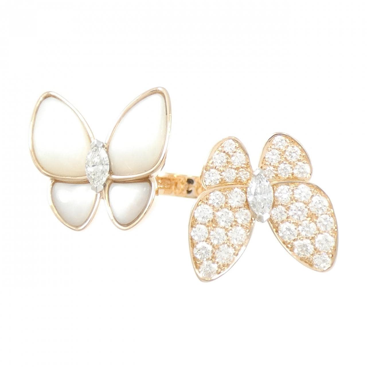 ヴァンクリーフ&アーペル ドゥ パピヨン アントレ レ ドア リング