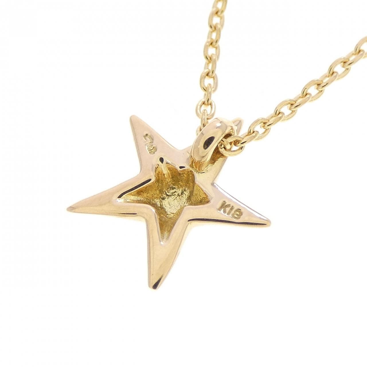 スタージュエリー K18YG ネックレス