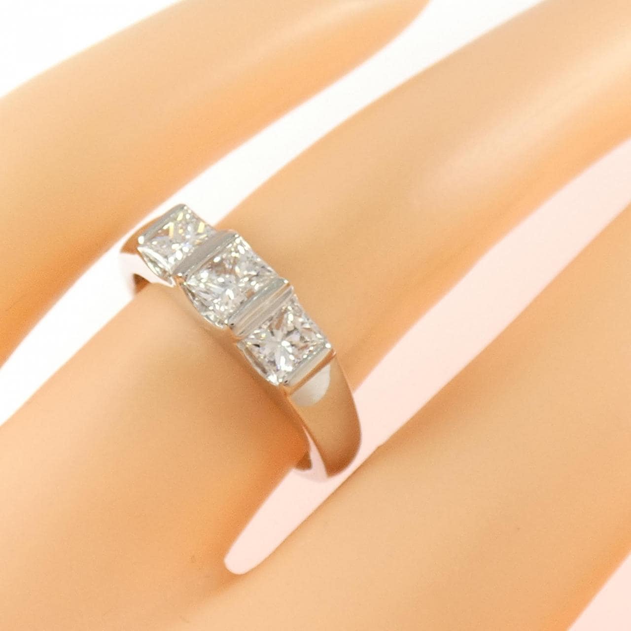 PT900 ダイヤモンド リング 1.046CT