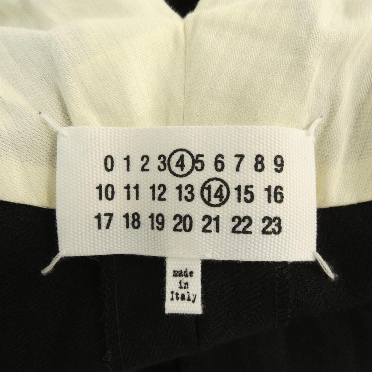 メゾンマルジェラ Maison Margiela ヘリンボーンウール プリーツトラウザーズ SI0KA0005 UNISEX パンツ