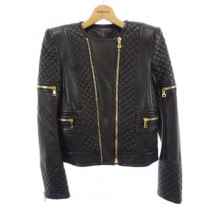 バルマン BALMAIN レザーライダースジャケット