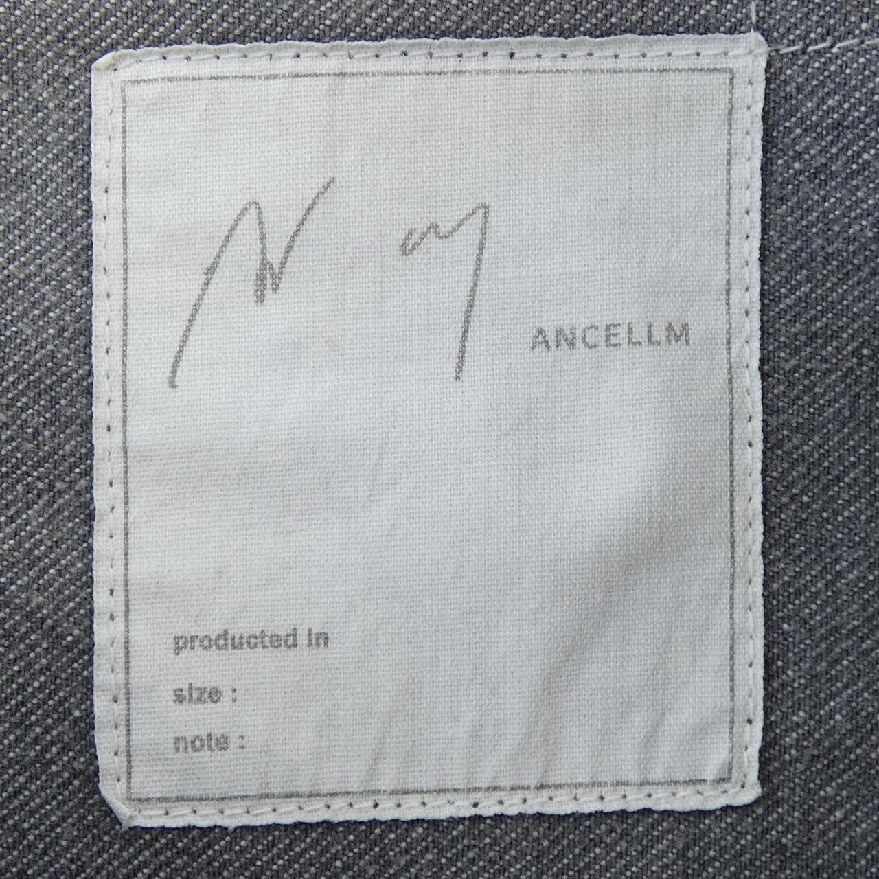 ANCELLM ANC-JK62-STD デニムジャケット