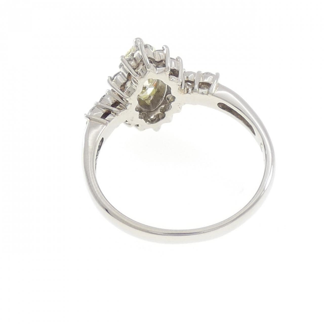 PT900 ダイヤモンド リング 1.128CT FLY VS2 マーキスカット