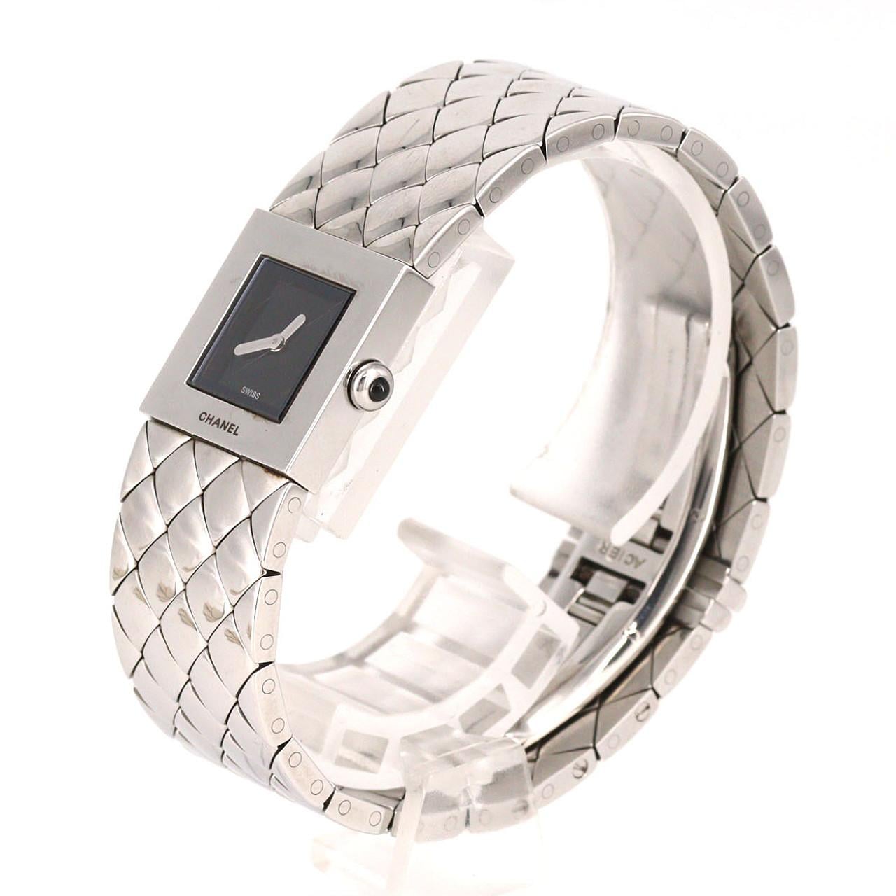 【ノーメンテナンス還元価格】シャネル マトラッセ H0009 SS クォーツ