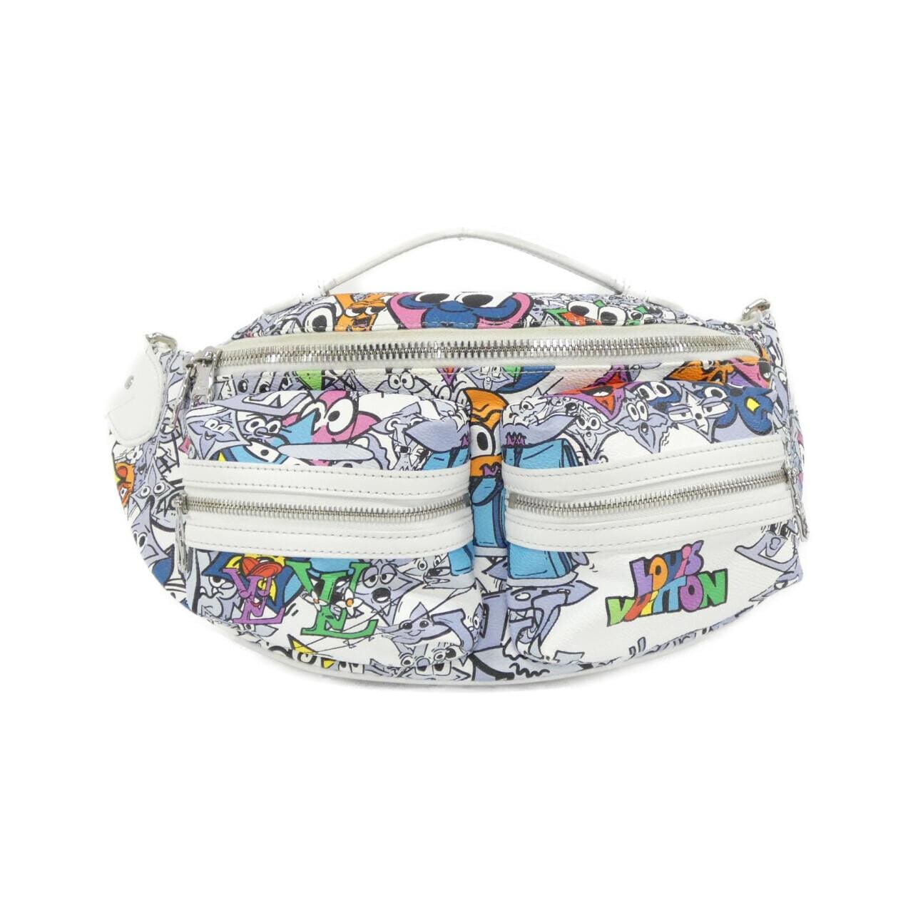 ルイヴィトン モノグラム コミック バムバッグ マルチポケット M21853 ショルダーバッグ