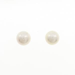 K14WG アコヤパール ピアス 6.9mm