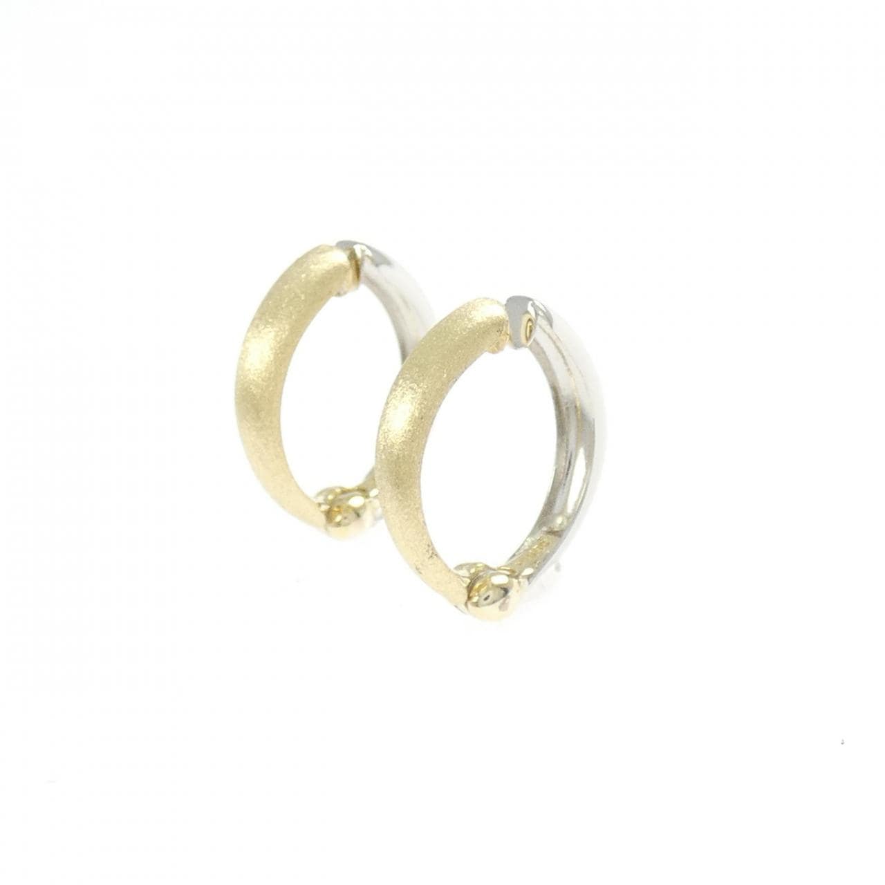 K18YG/PT900 イヤリング