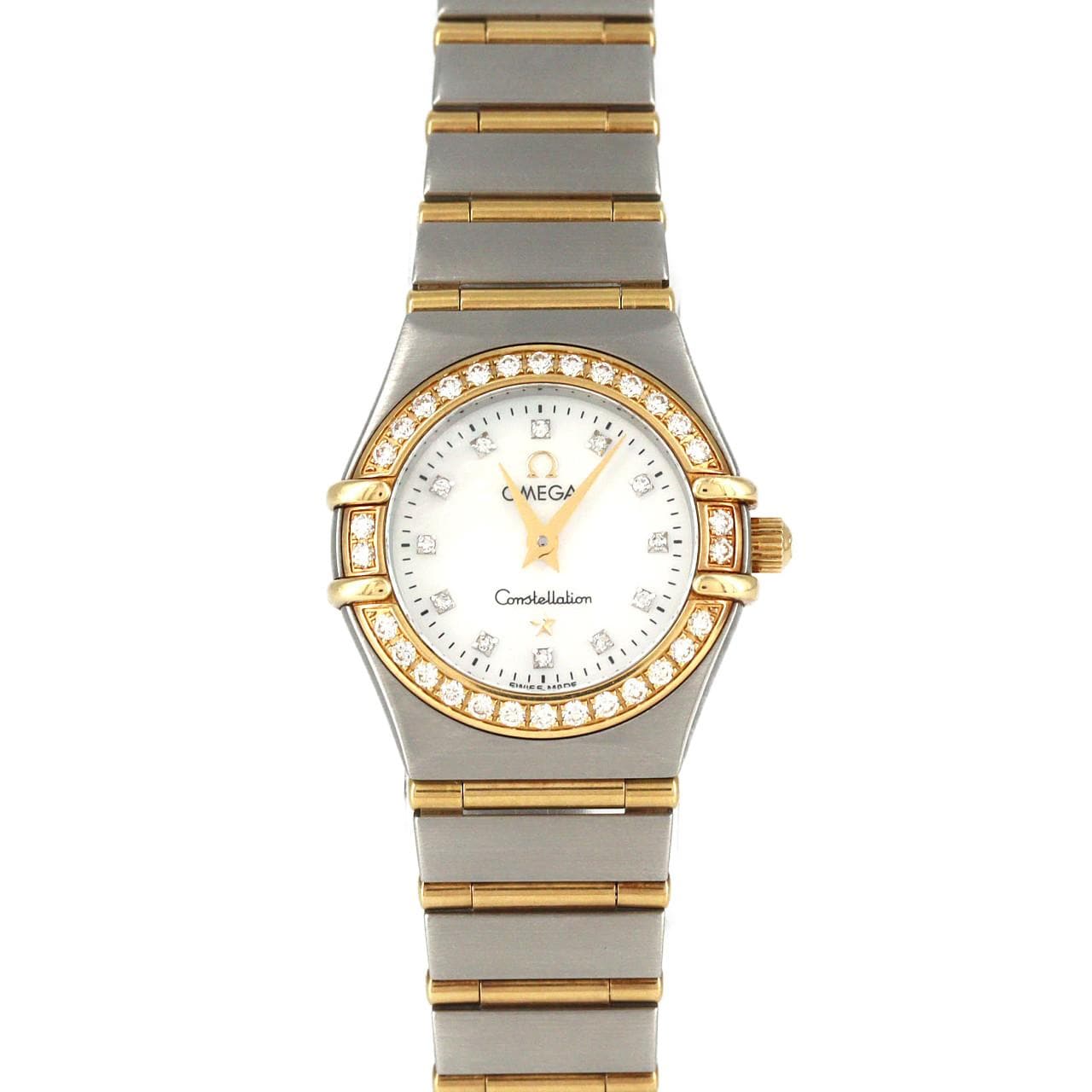 【ノーメンテナンス還元価格】オメガ コンステレーションミニ コンビ/D･12P 1267.75 SSxYG クォーツ