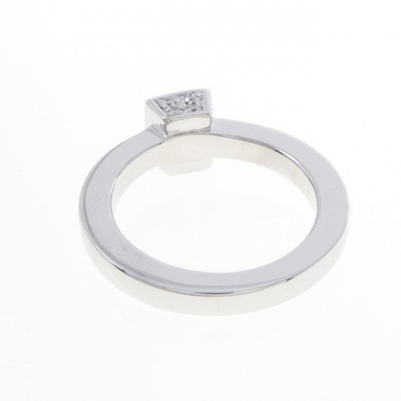 750WG ダイヤモンド リング 0.16CT
