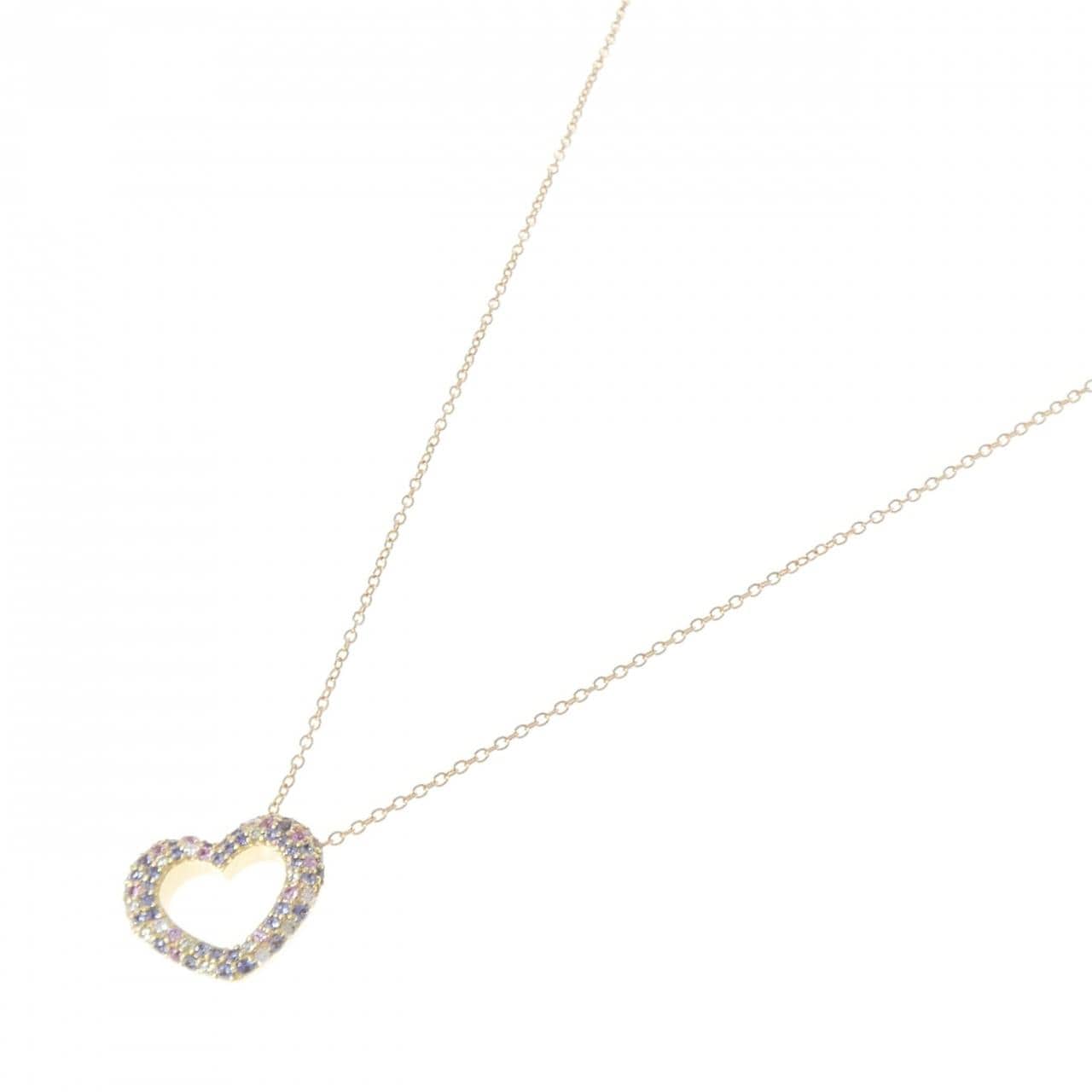 ポンテヴェキオ カラーストーン ネックレス 0.54CT