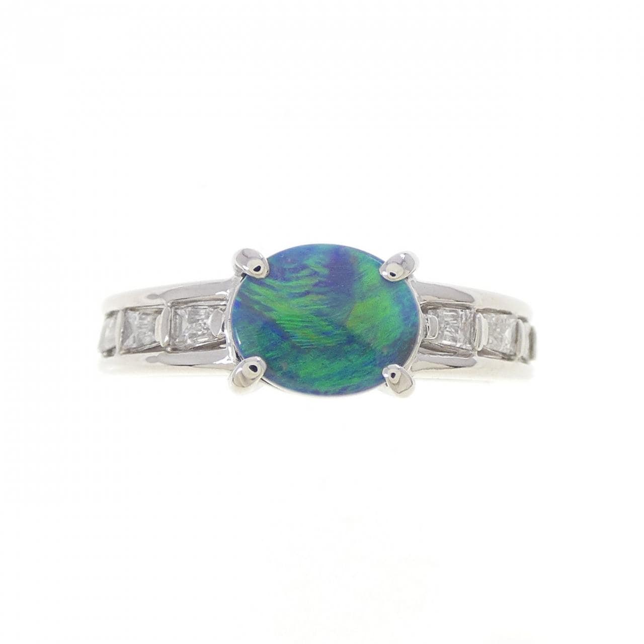PT900 ブラックオパール リング 0.93CT