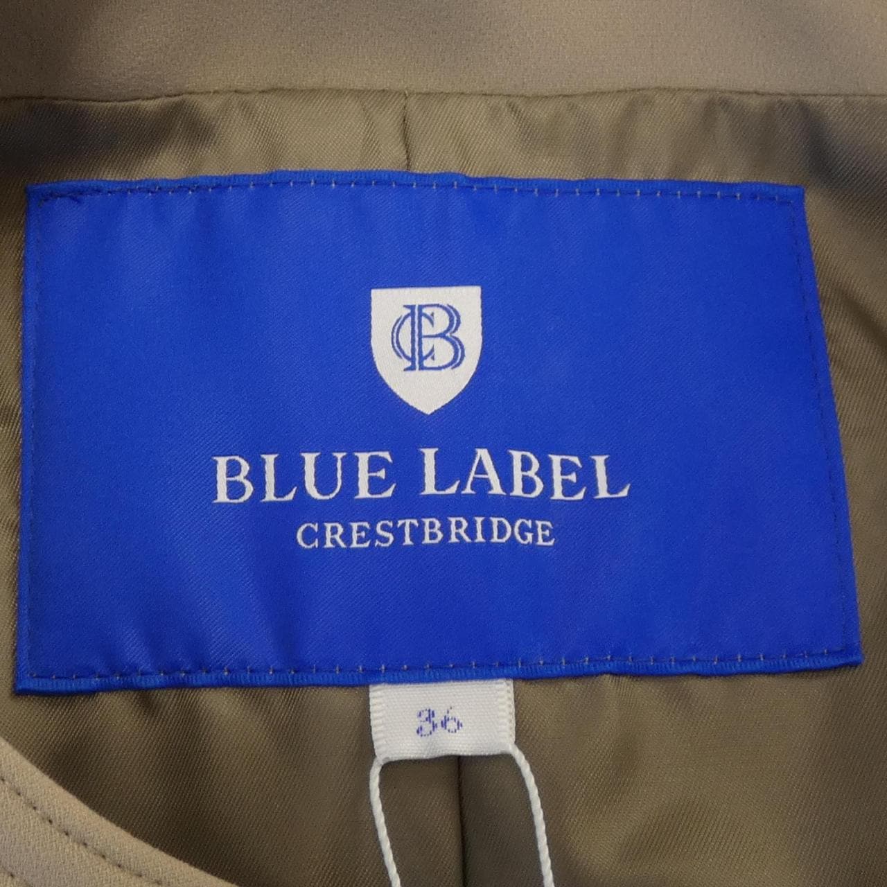 ブルーレーベルクレストブリッジ BLUE LABEL CRESTBRID トレンチコート