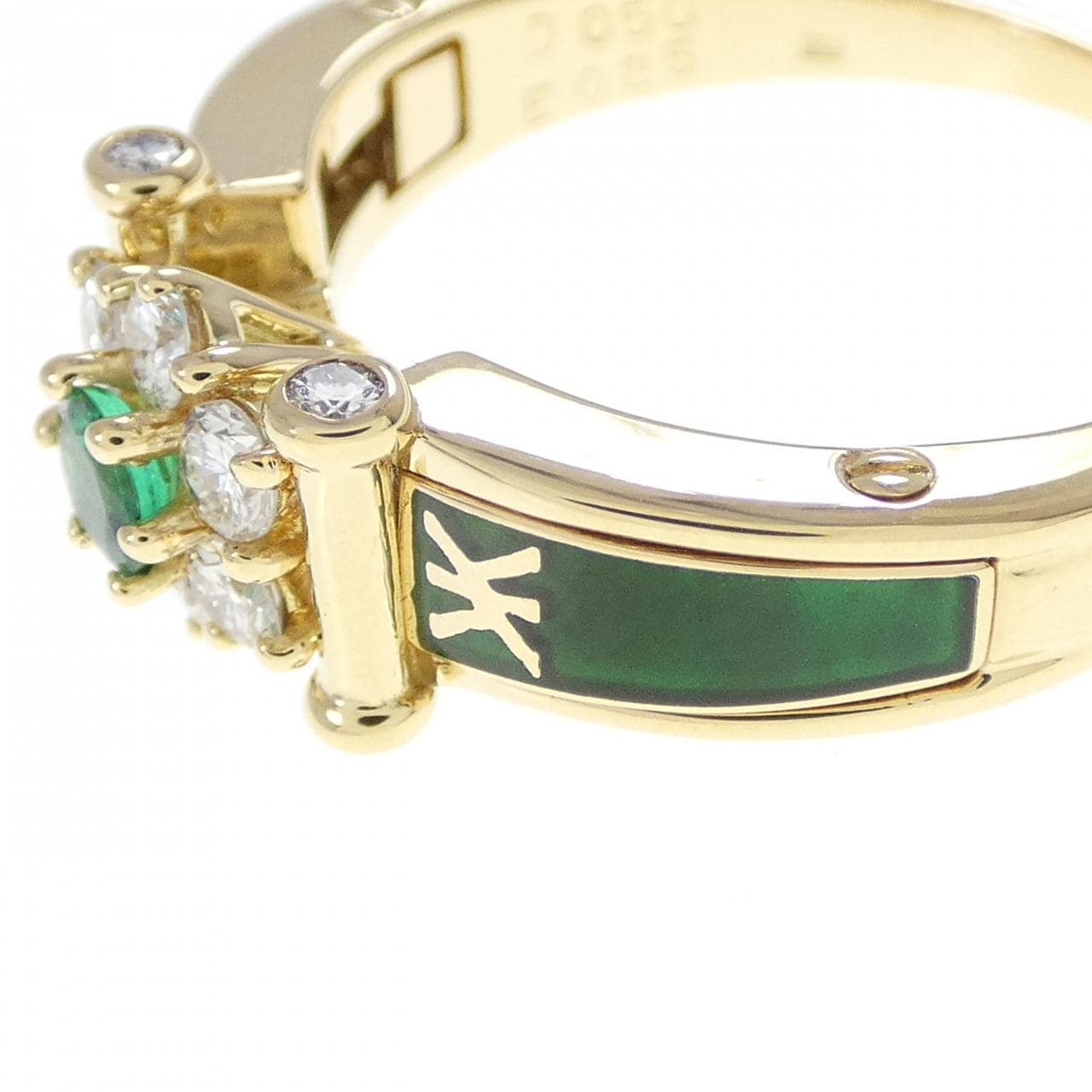 コルロフ エメラルド リング 0.25CT